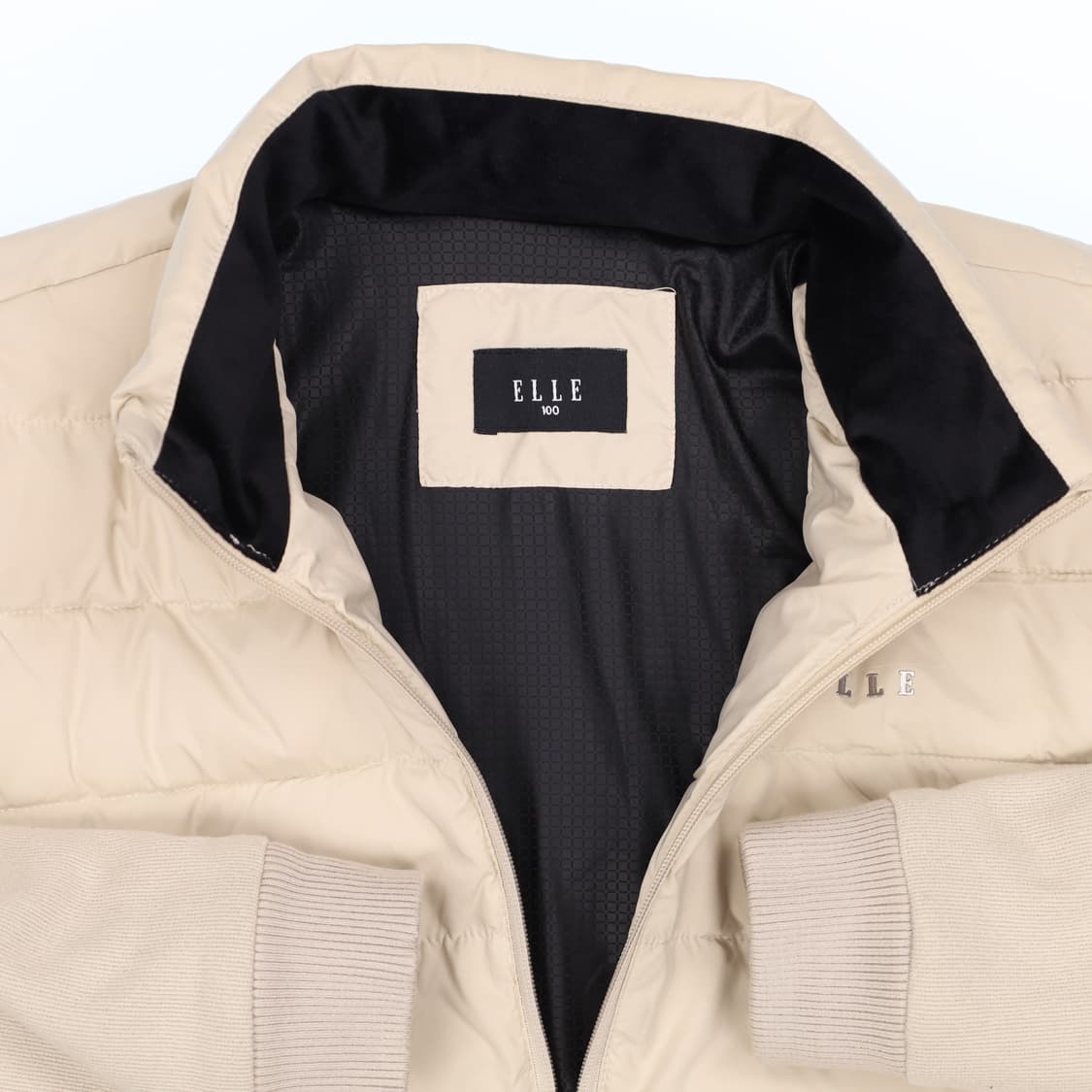 [100] 신형 엘르 남성 골프 방풍 니트 패딩 점퍼 자켓 N7090 상품이미지4