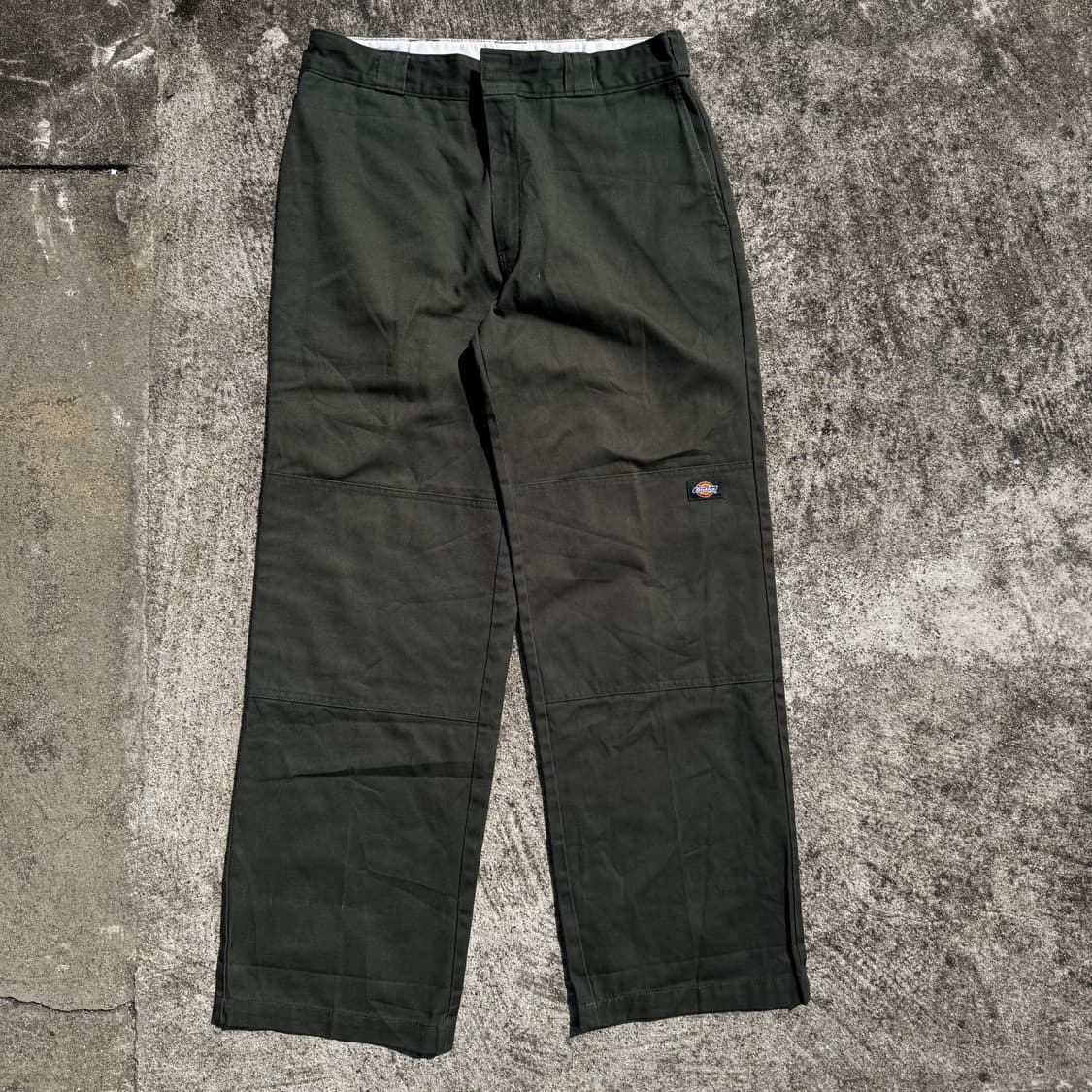 [32] Dickies 디키즈 874 더블니 카키색 팬츠 상품이미지1
