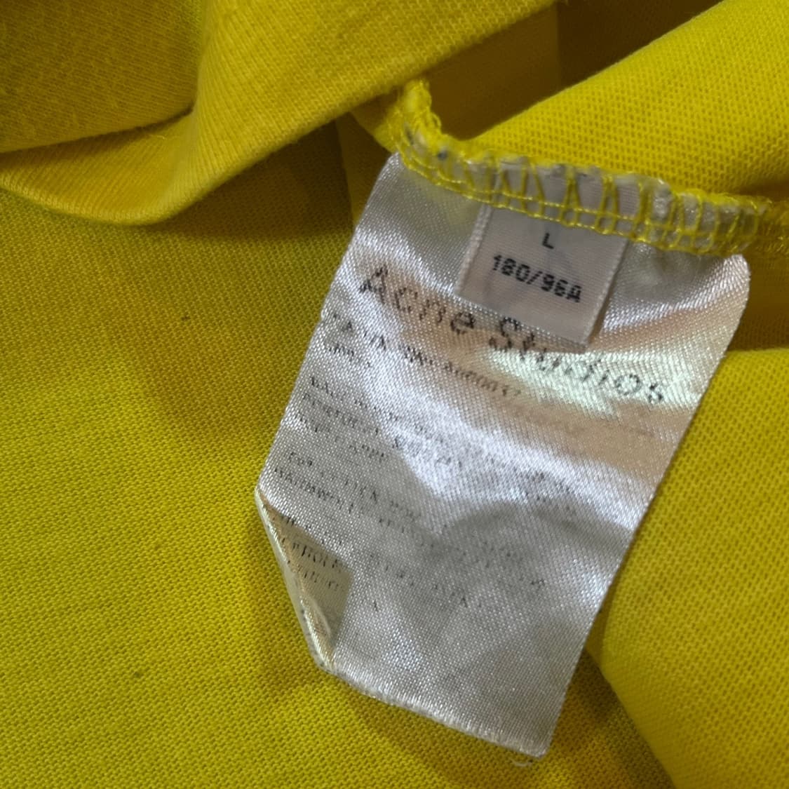 아크네 스튜디오 리버스 라벨 반팔 티셔츠 상품이미지7