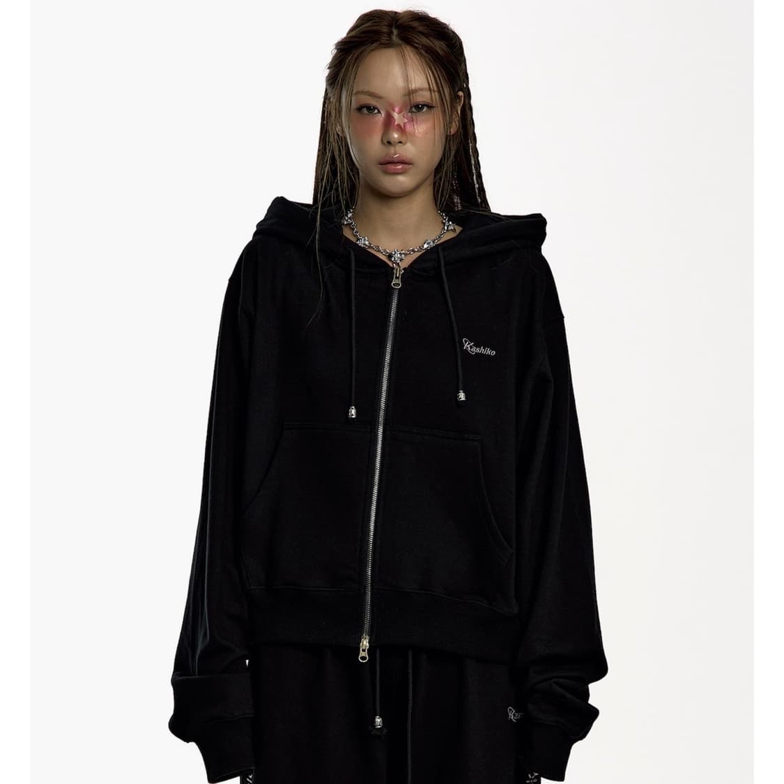 카시코 몽크 후드집업 Monk Over Hood Zip 상품이미지1