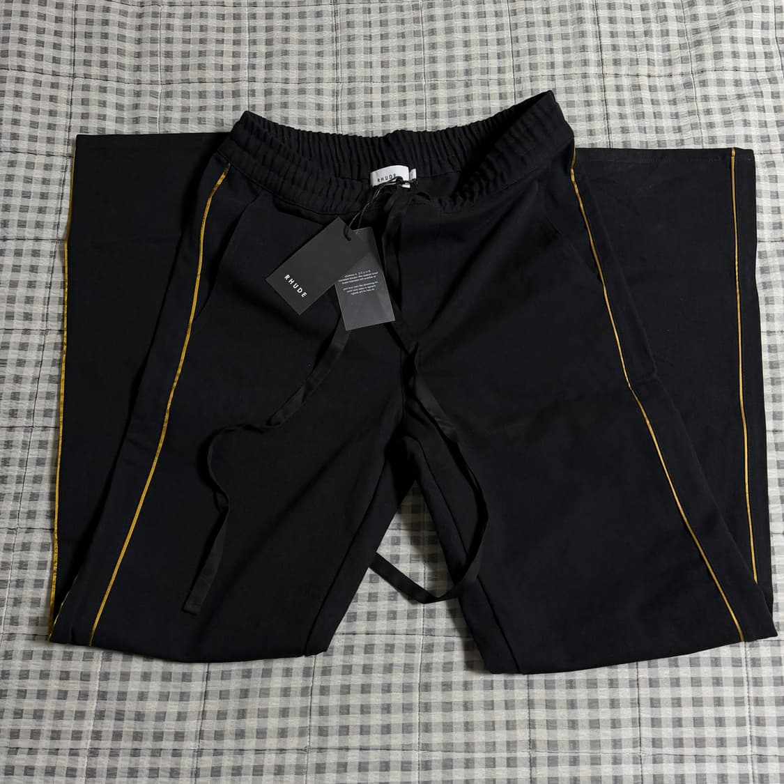 (M) Rhude 루드 파이프 트윌 팬츠   상품이미지1