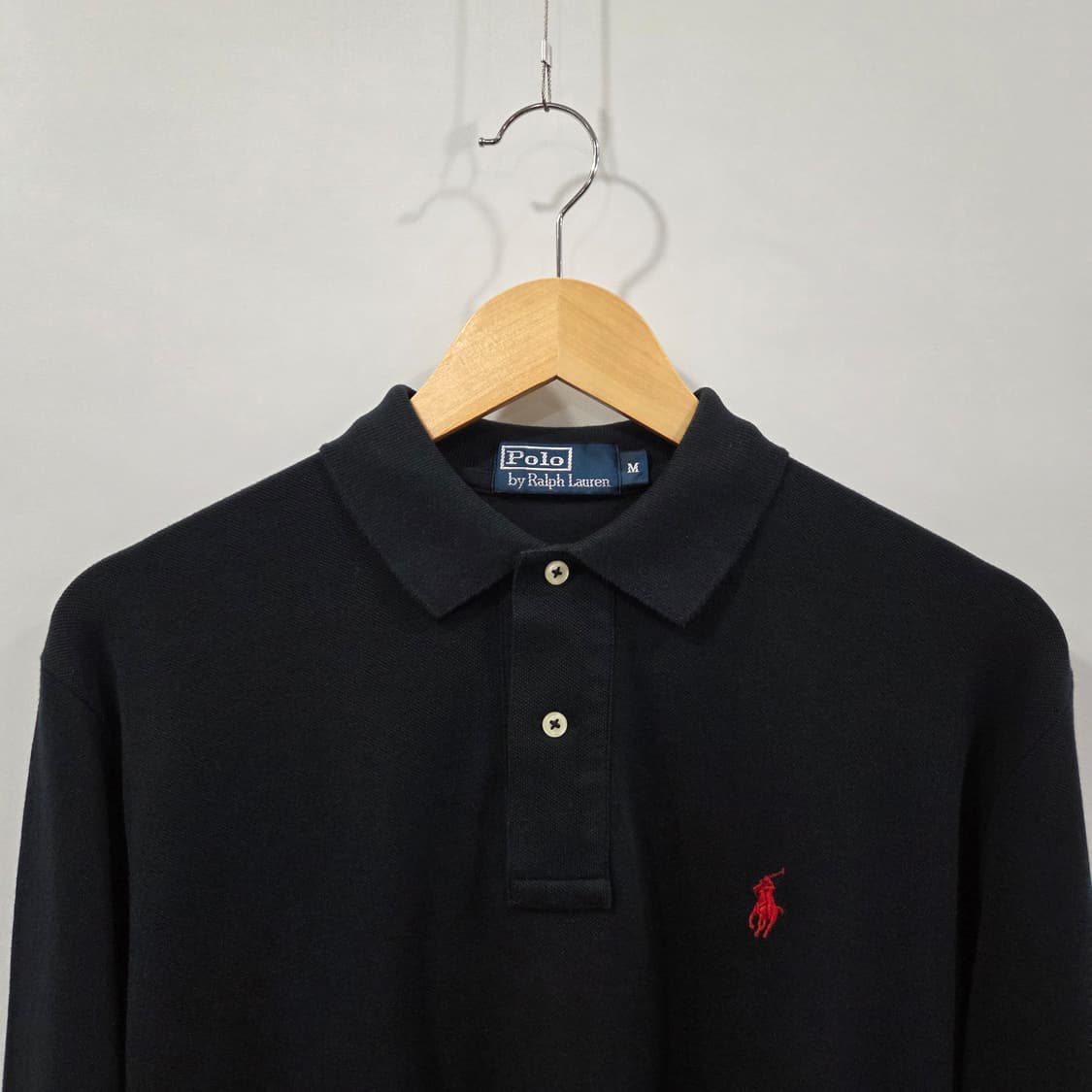 폴로랄프로렌 코튼 카라 롱슬리브 M 상품이미지2