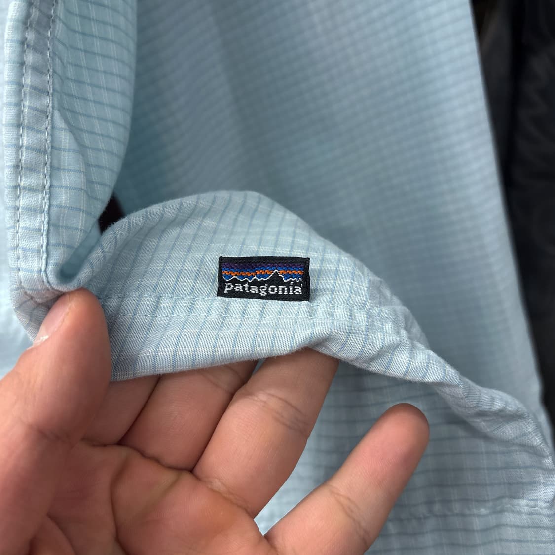 00s 파타고니아 마이크로 체크 롱슬리브 아일랜드 호퍼 셔츠 N1085 상품이미지8
