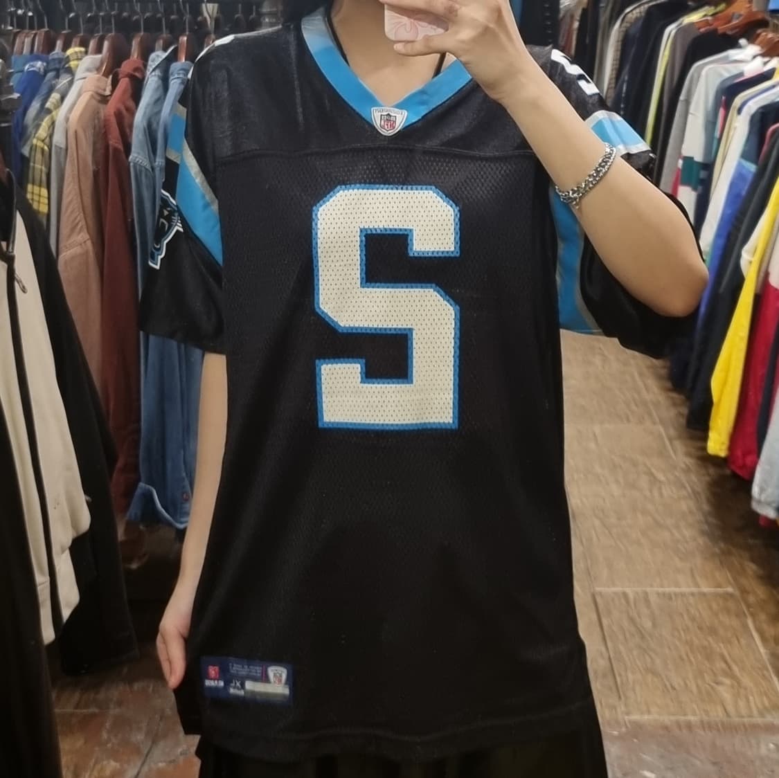 [Hi] NFL 풋볼져지 반팔티 블랙 상품이미지3