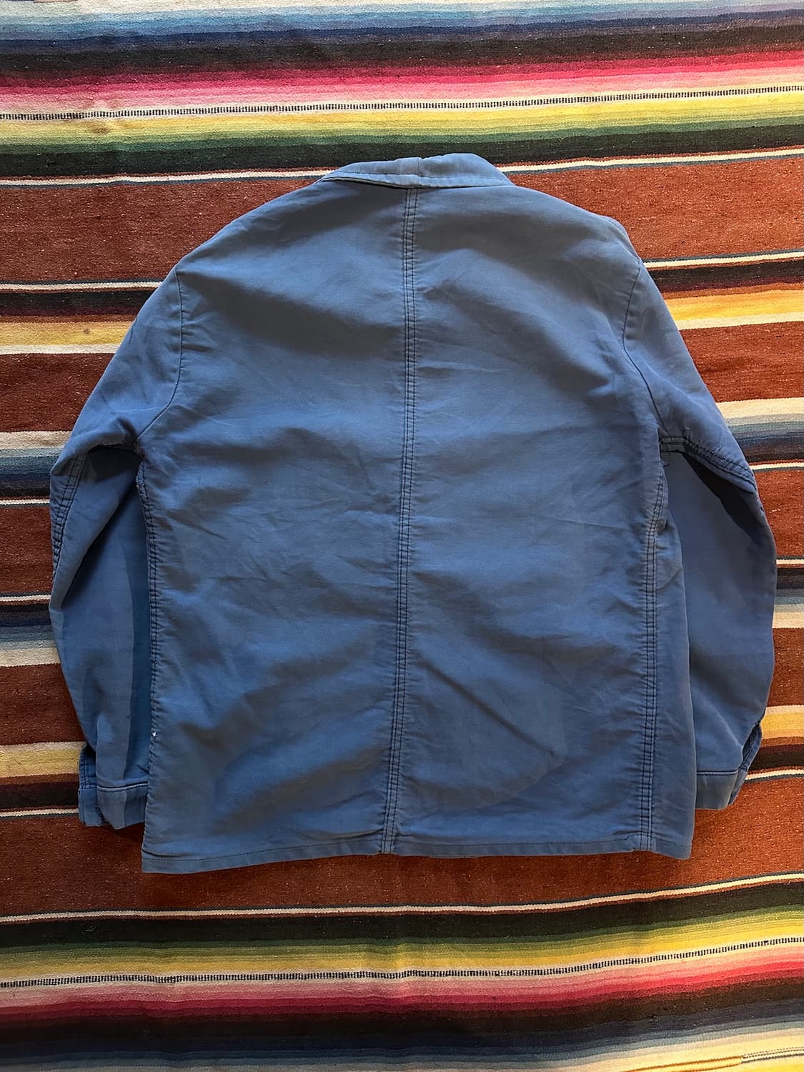 60s 70s 빈티지 프렌치 몰스킨 워크 자켓 상품이미지5