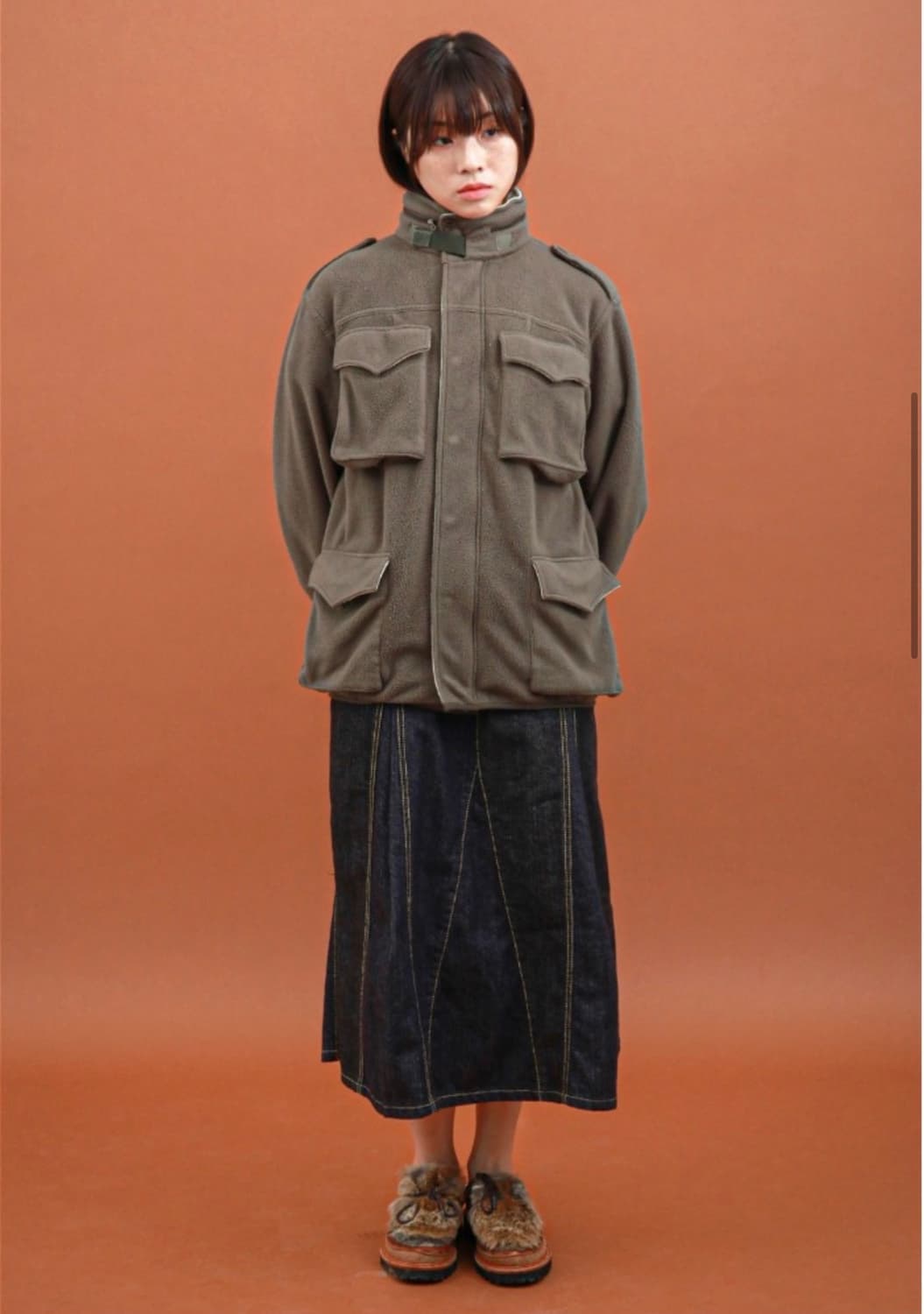 사파리스팟 플리스 밀리터리 후디 자켓 상품이미지5