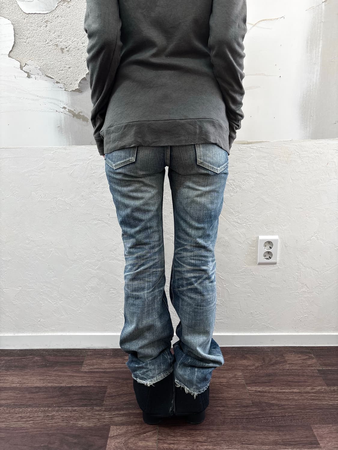 damage denim pants  상품이미지3