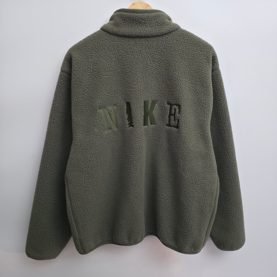 [XL] 나이키 올리브 플리스 집업 자켓 상품이미지2
