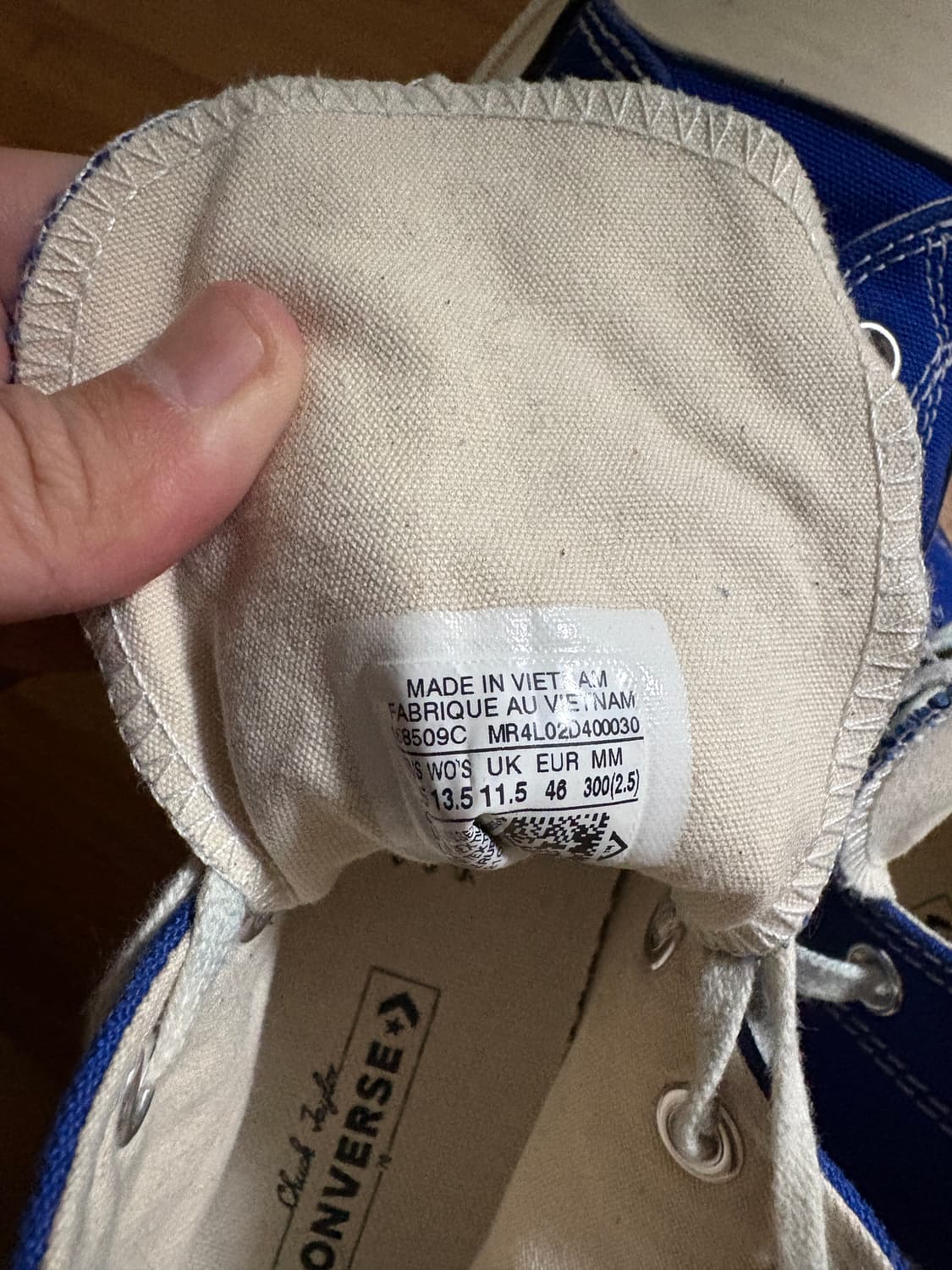 컨버스 척70 하이 블루 300 상품이미지3