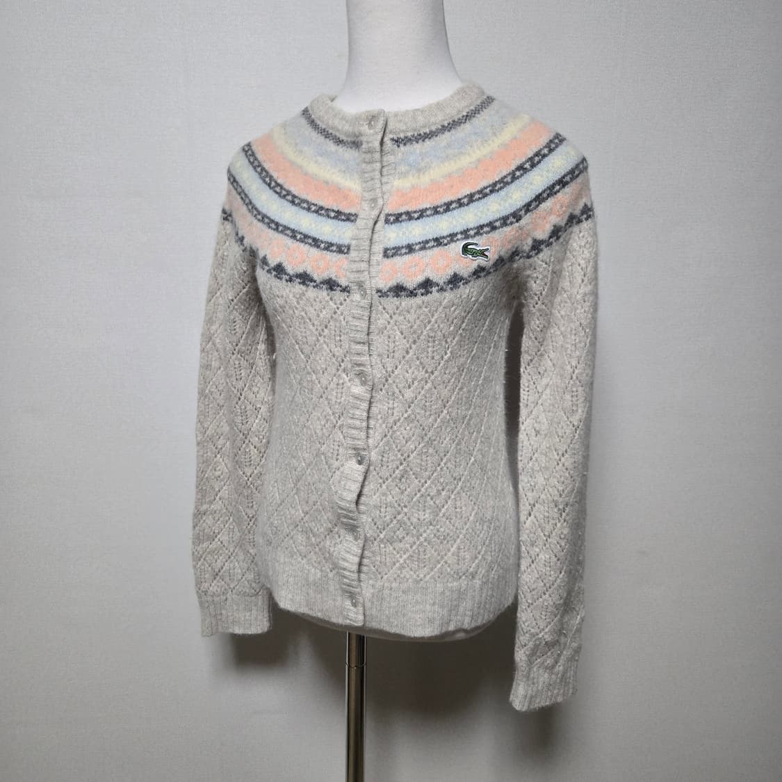 라코스테 울 가디건/ 여성 가디건/ 여자 가디건  상품이미지7