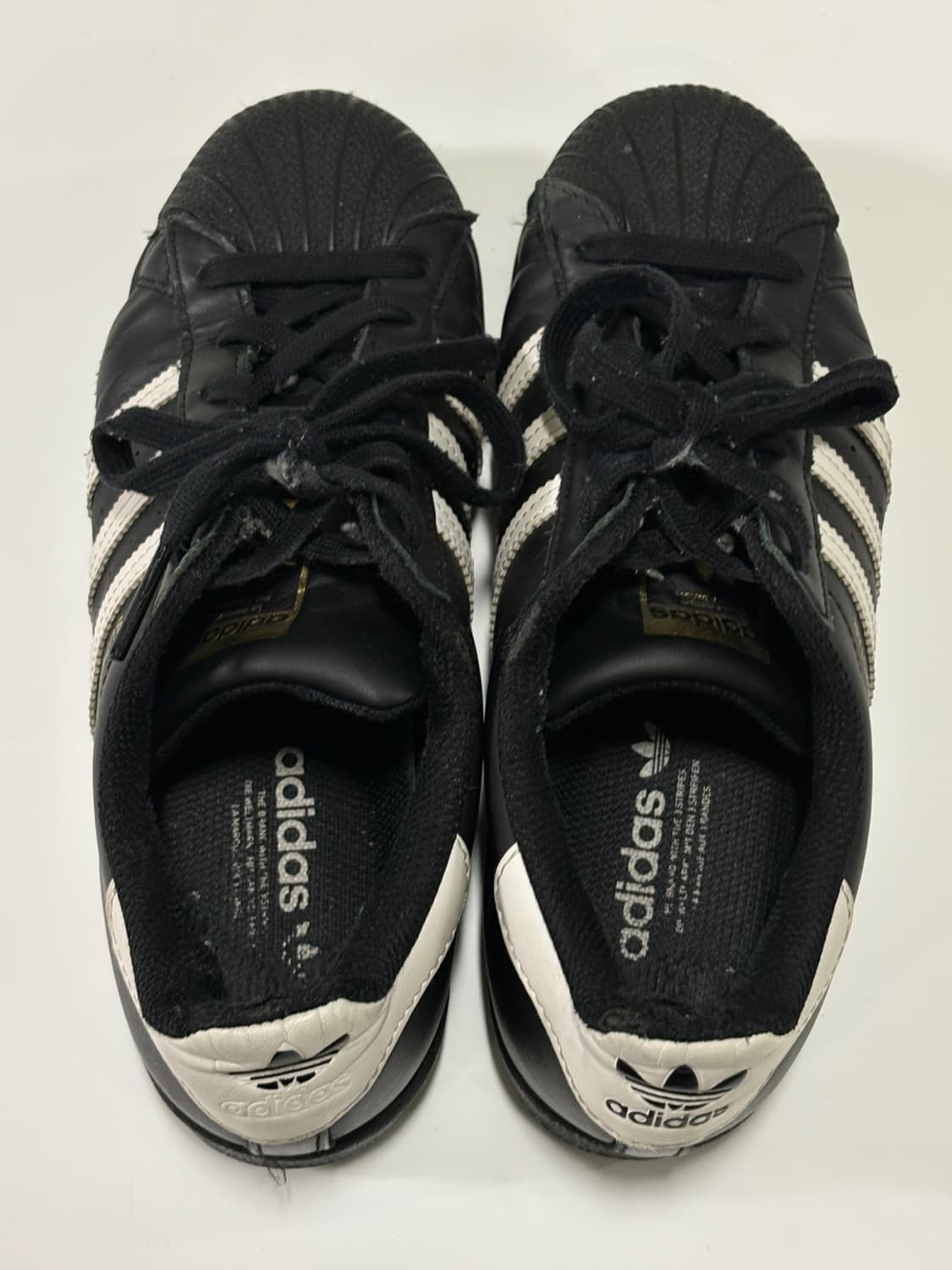 아디다스(adidas) 슈퍼스타 블랙 화이트 235 상품이미지5