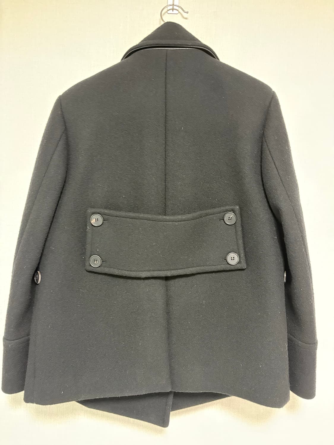 문선 피코트 블랙 상품이미지2