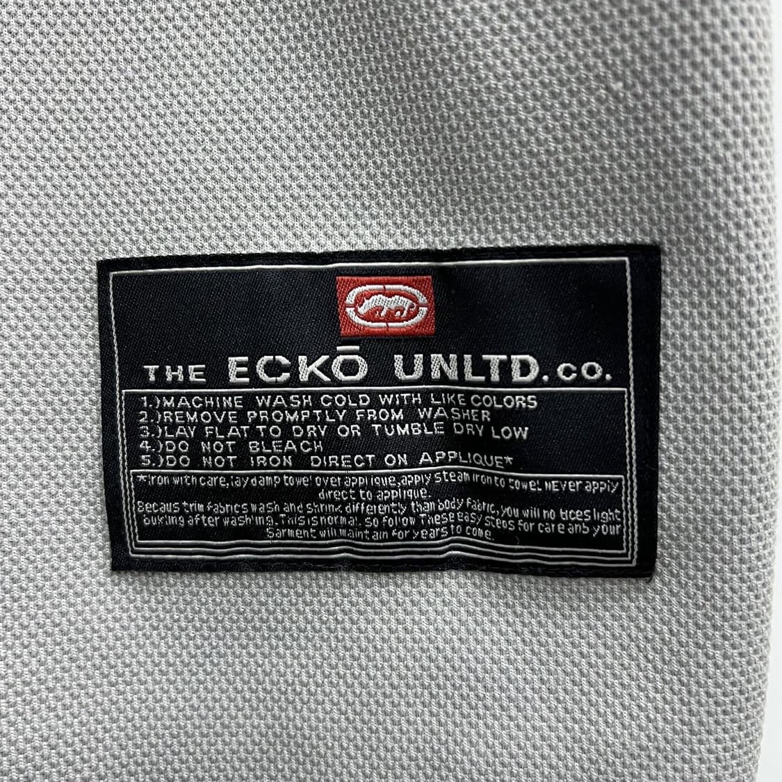 에코 90‘s 리노 엠브로이드 빅사이즈 베이스볼 져지 상품이미지7