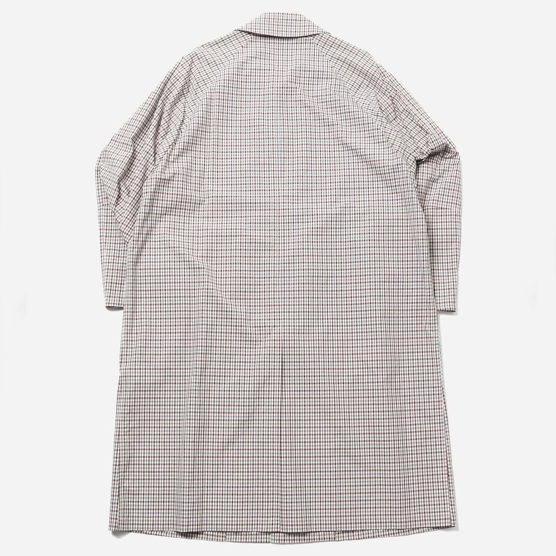 오라리 그리드체크 발마칸 코트  상품이미지5