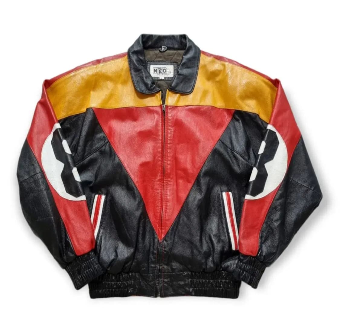 90s 빈티지 8볼 가죽자켓 8ball 바시티자켓 레더자켓 상품이미지2