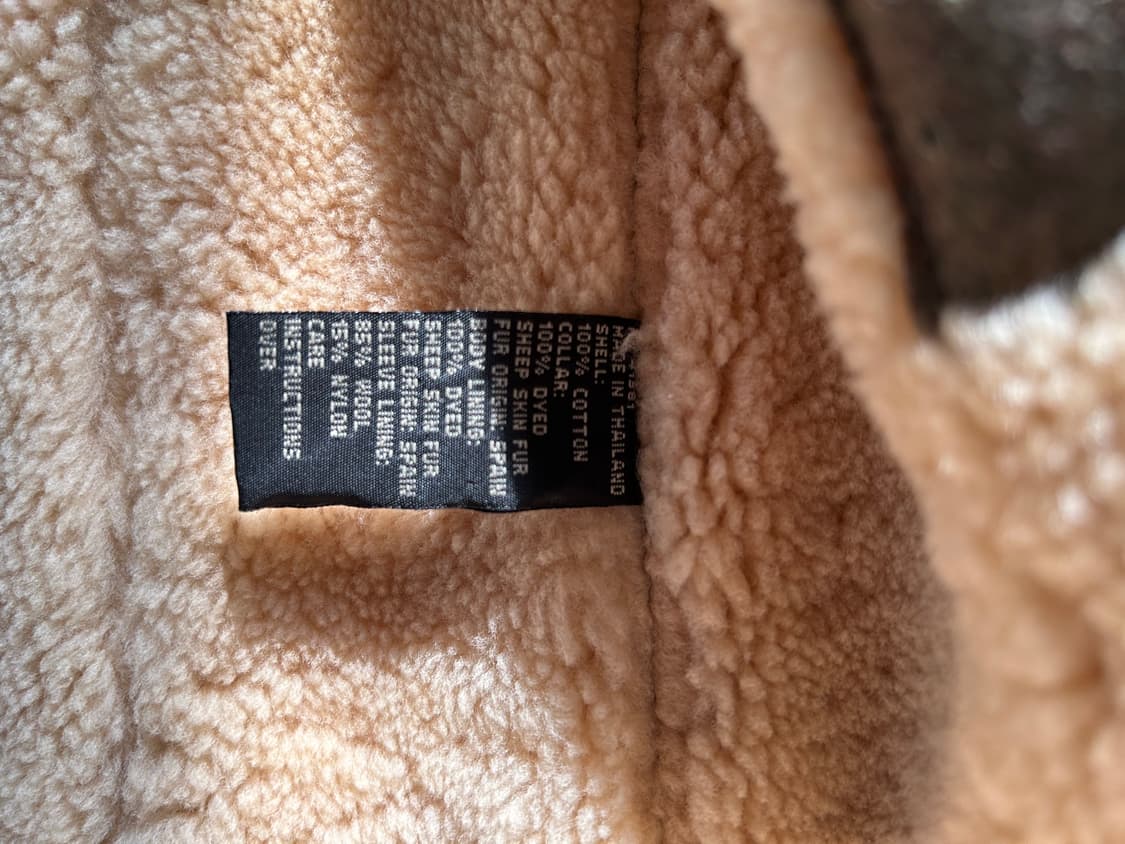 RRL 더블알엘 빈티지 밀리터리 더블 블레스티드 코트(양털) 상품이미지5