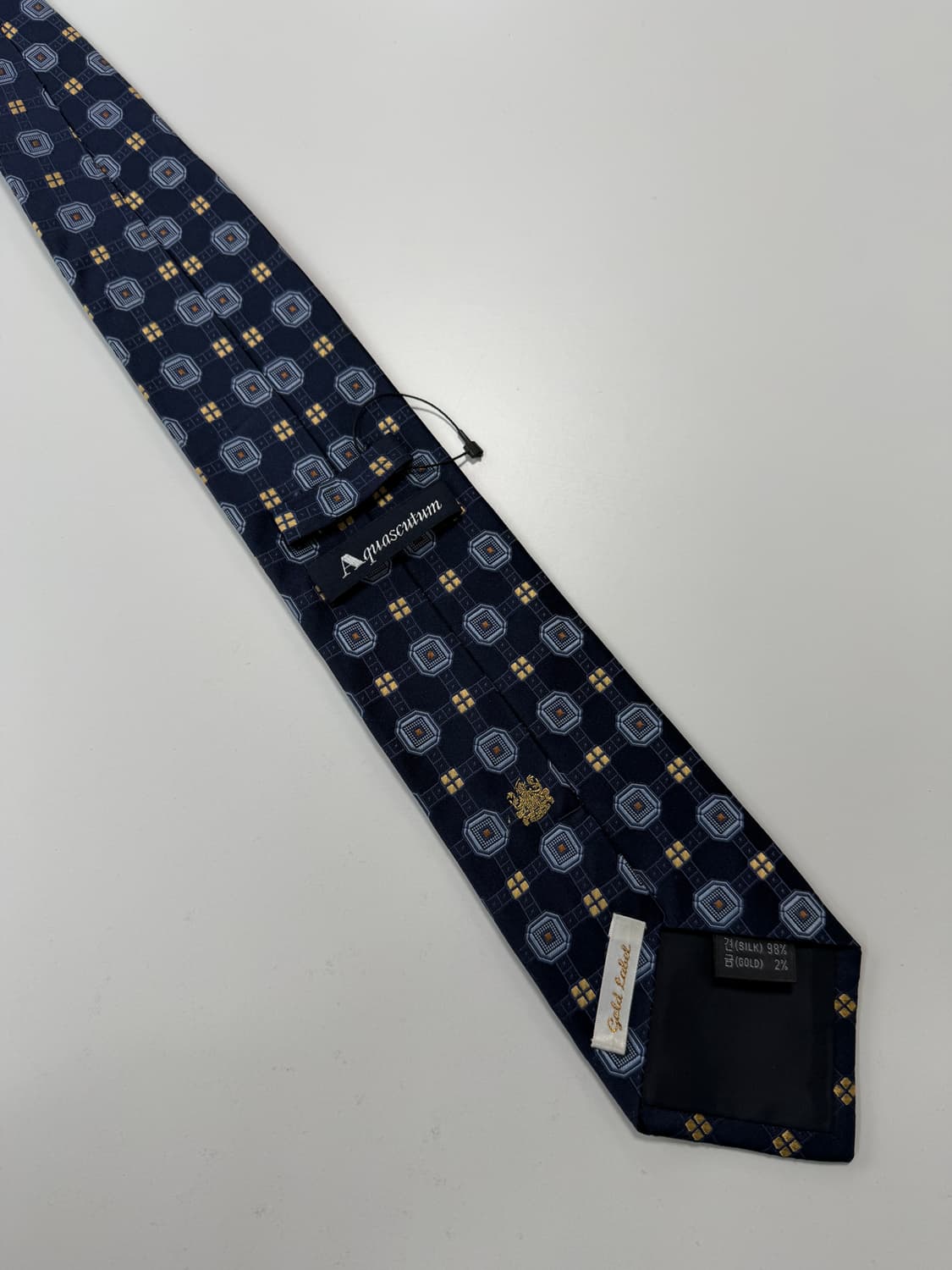 아쿠아스큐텀(Aquascutum) 실크 넥타이 9.3cm 상품이미지3