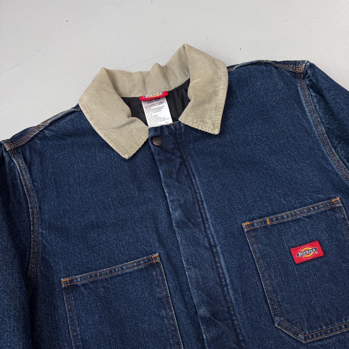 디키즈 OG 퀼팅 코듀로이 카라 초어 워크 데님자켓 상품이미지3