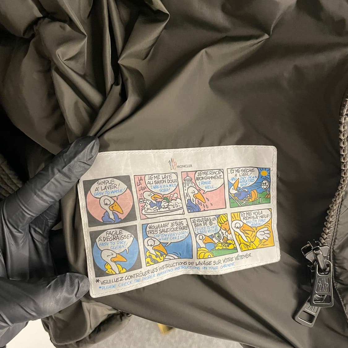 몽클레어 클루니 패딩 카키 상품이미지2