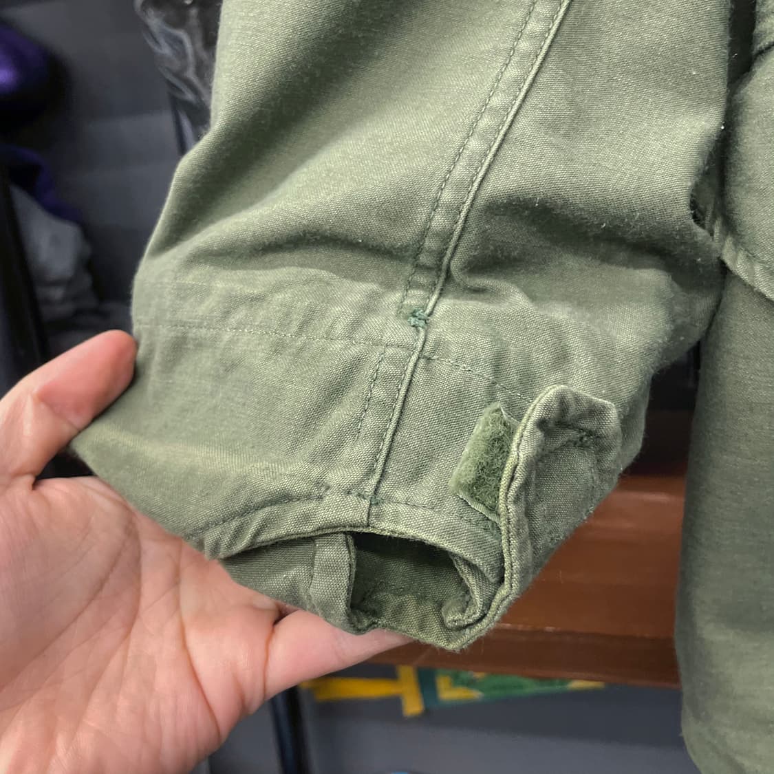 70s 알파인더스트리 M-65 필드자켓 오리지널 밀리터리 야상 N356 상품이미지6