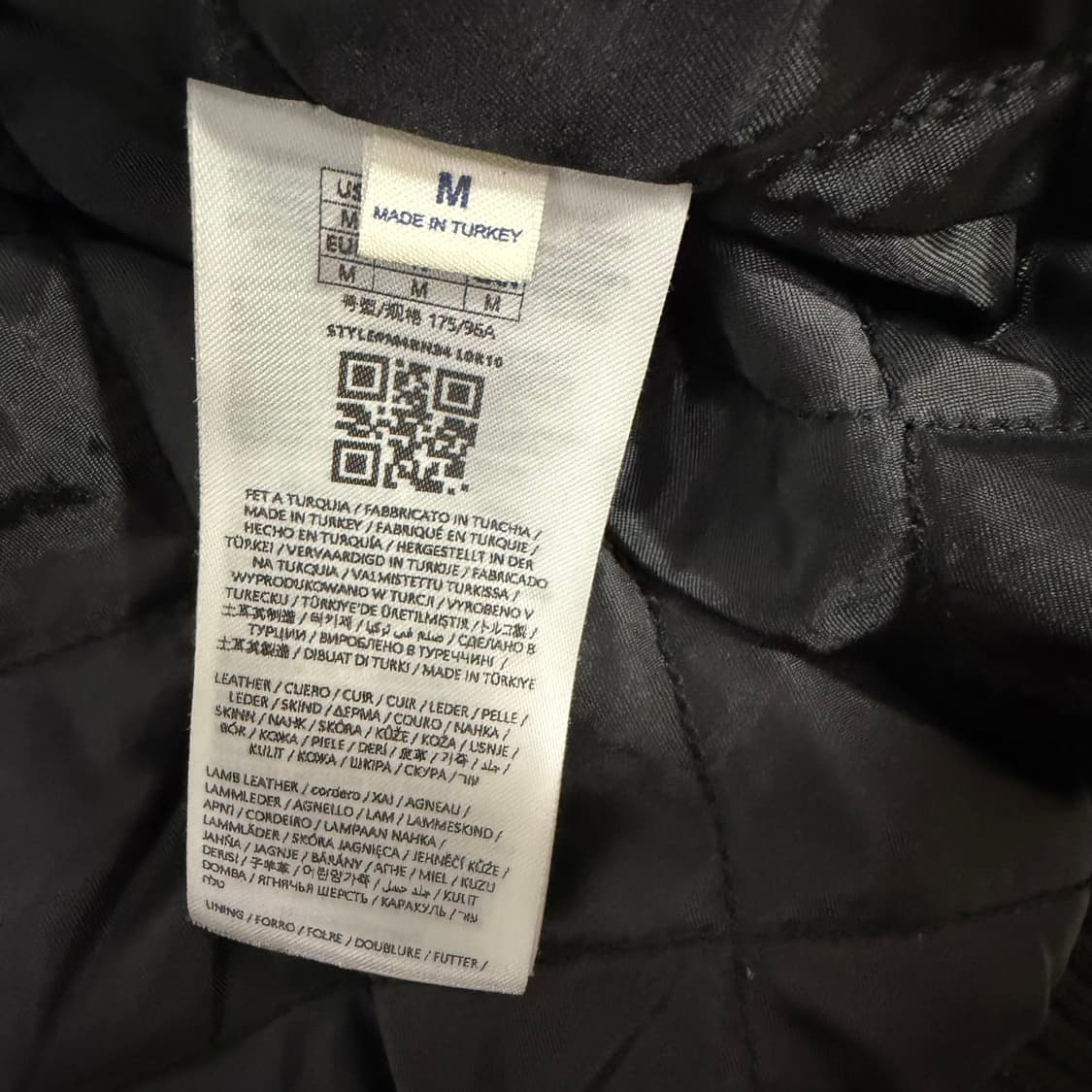 빈티지 가죽 게스 레더 자켓 M guess 상품이미지4