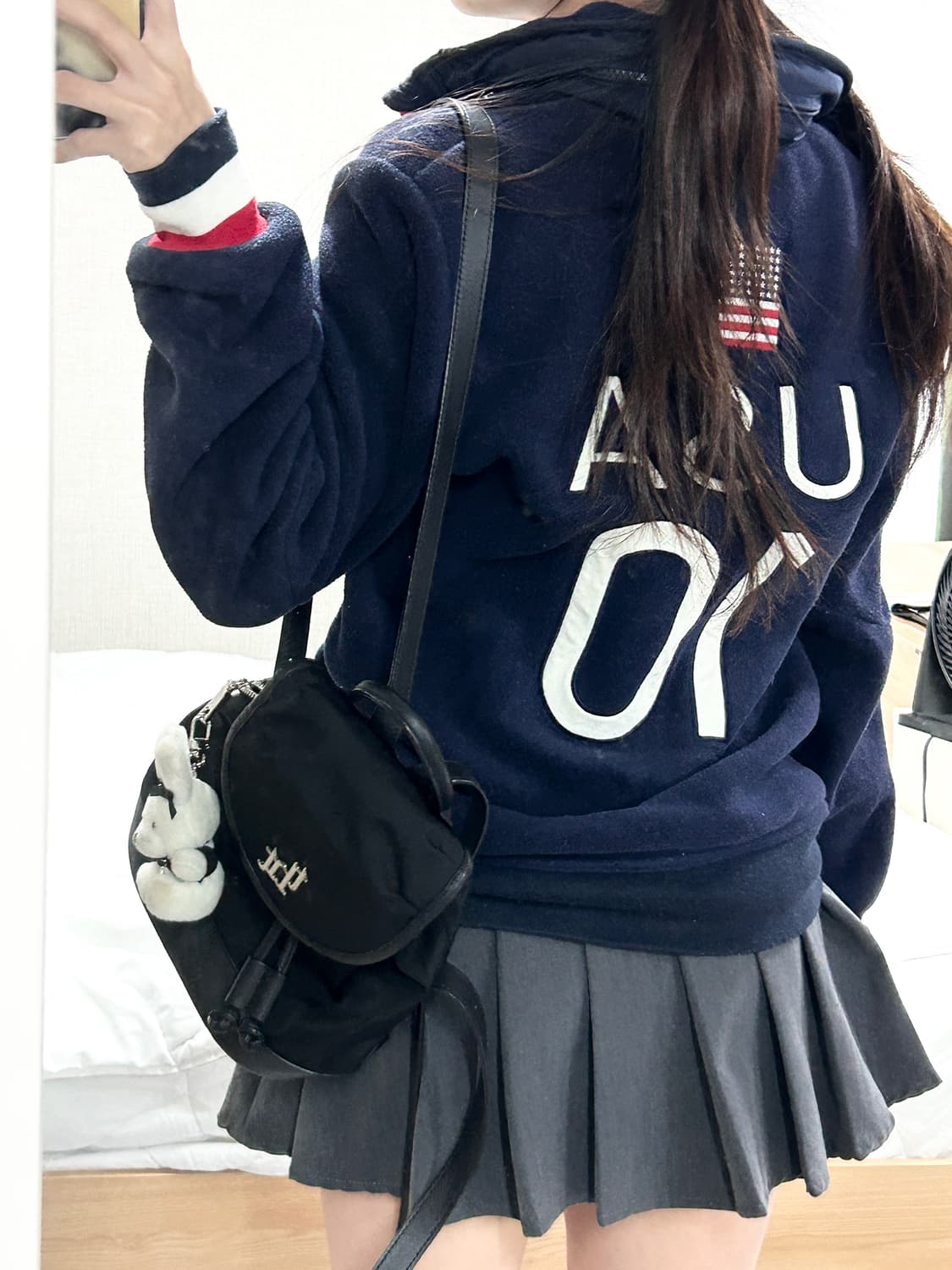 폴로 USA 빅포니 네이비 플리스 집업 상품이미지2