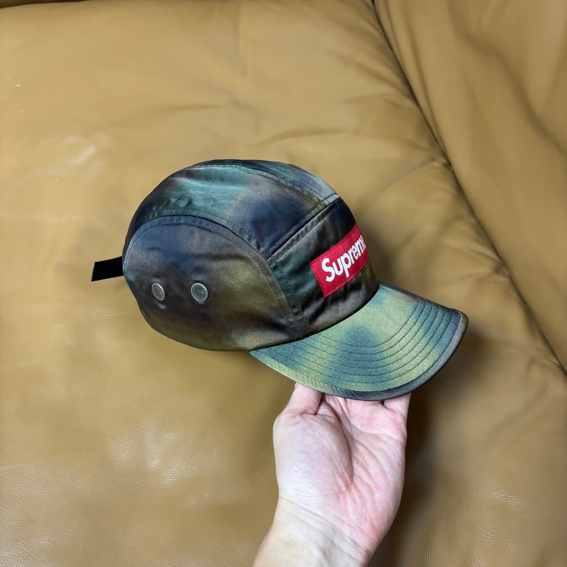 Supreme 슈프림 사틴 카모 캠프캡 모자 (Satin Camo) 상품이미지3