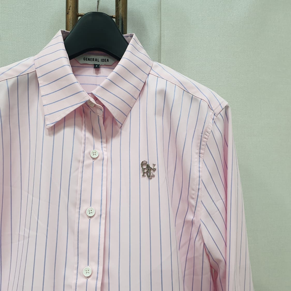 제너럴아이디어 크롭셔츠 F 상품이미지2