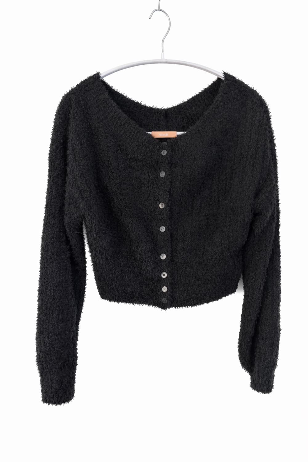 sinoon 퍼 오프숄더 가디건 상품이미지2