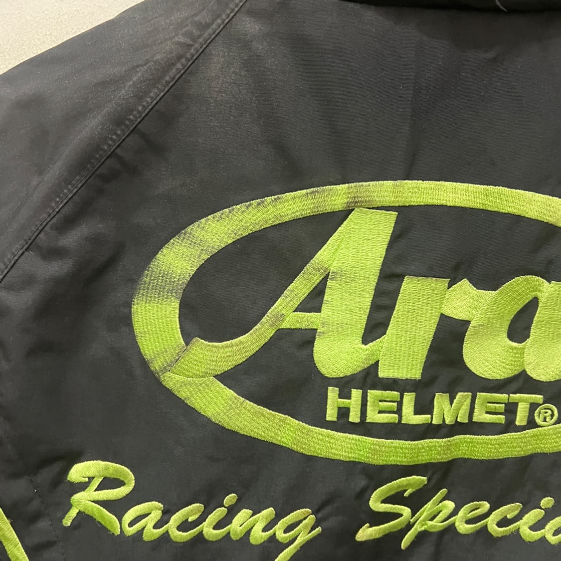 Arai 아라이 블랙 형광 바람막이 라이더 자켓 M 상품이미지8