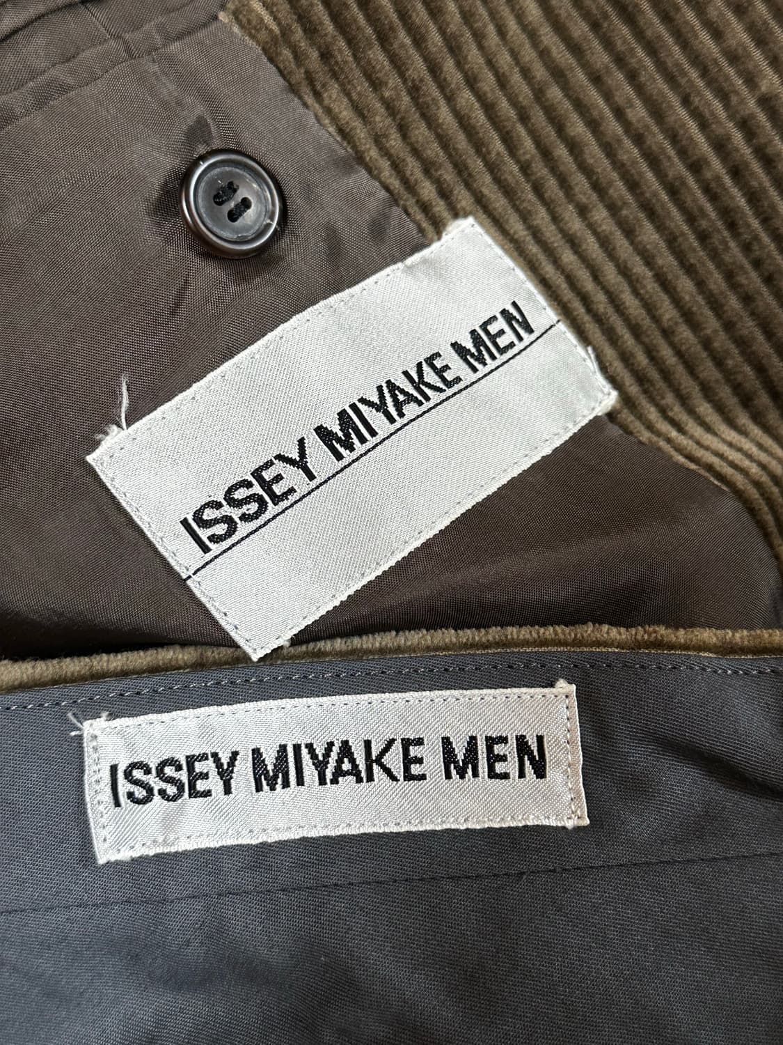 Issey miyake men 코듀로이 셋업 상품이미지2