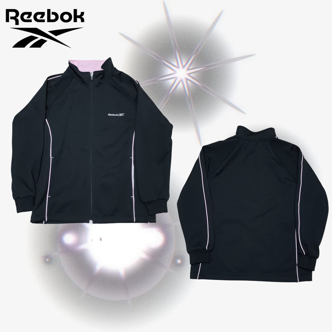 Vintage Reebok babypink line z 상품이미지2