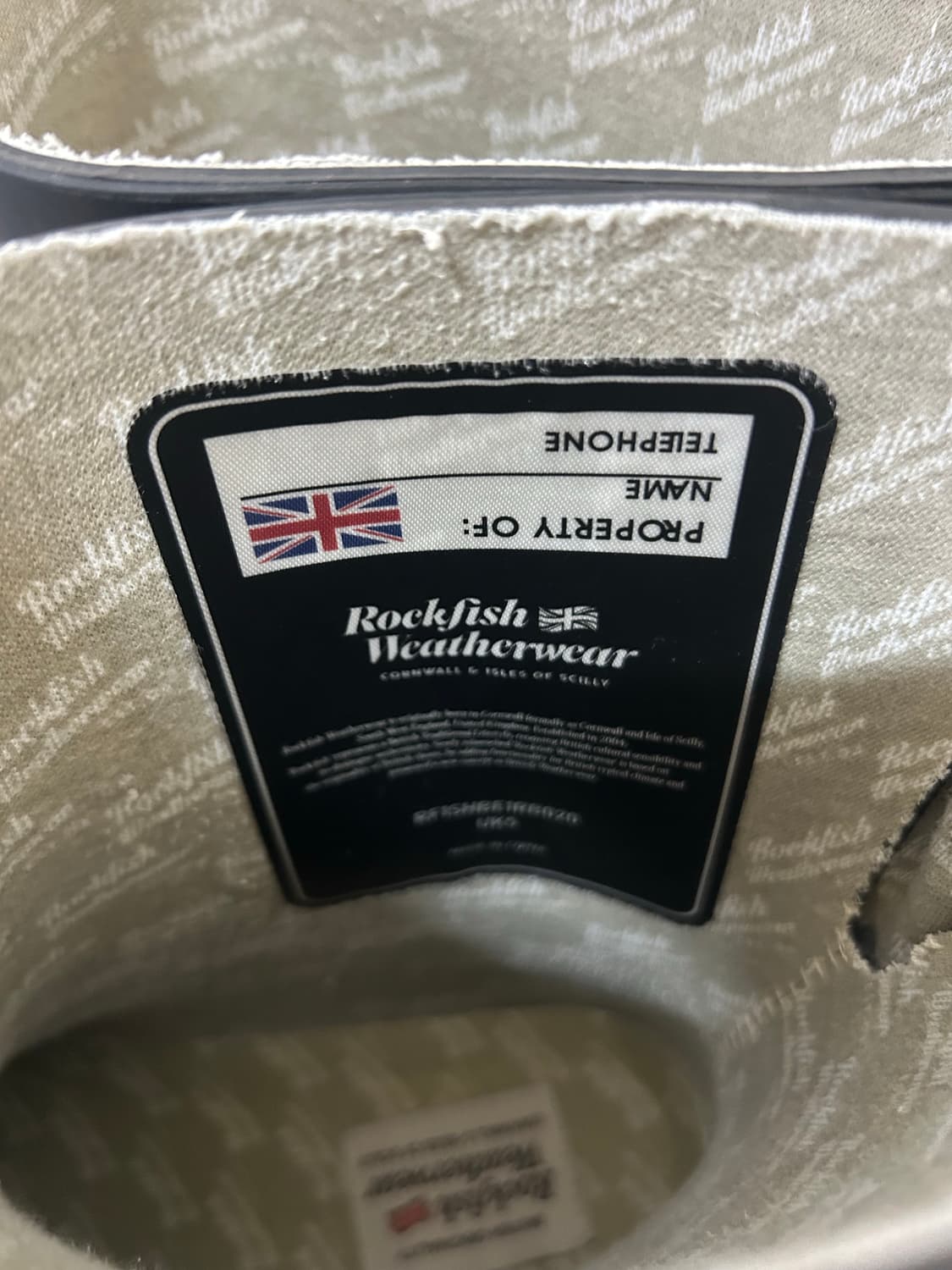 락피쉬웨더웨어 레인부츠 상품이미지5