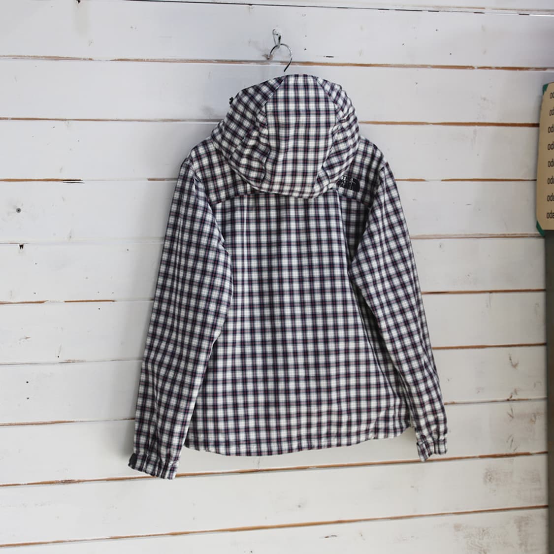 노스페이스 체크 후드 스키 자켓 (여성용 M) 상품이미지3