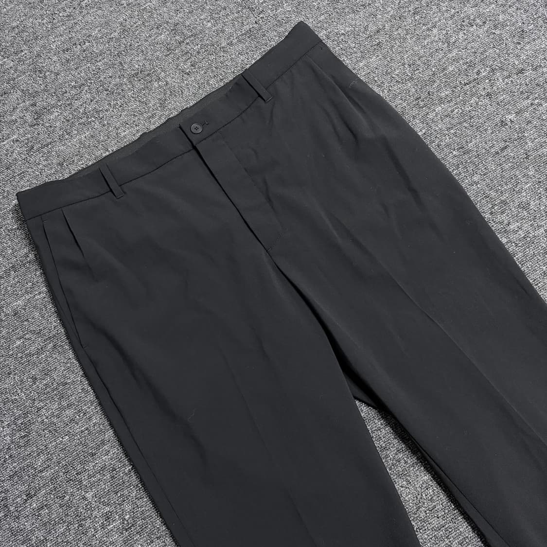 타임옴므 23ss 스트레이트핏 폴리 린넨 혼방 슬랙스 상품이미지2