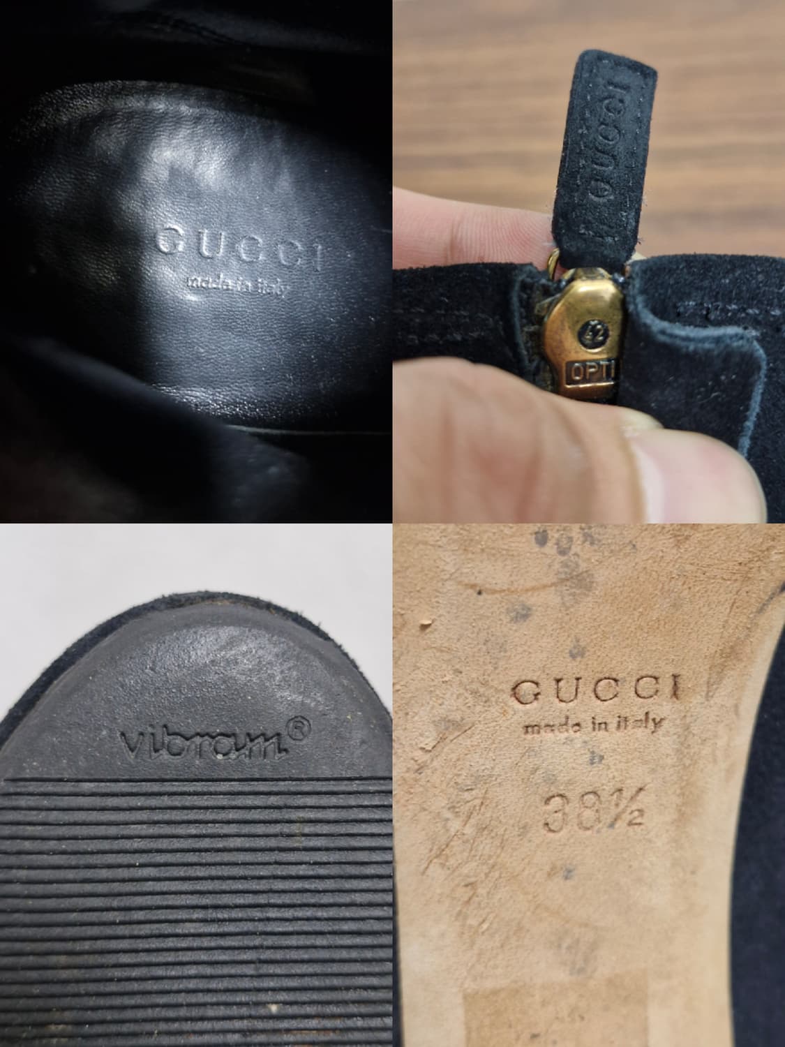 [38.5] 구찌 FW08 바부쉬카 스웨이드 프린지 앵클 부츠 상품이미지10