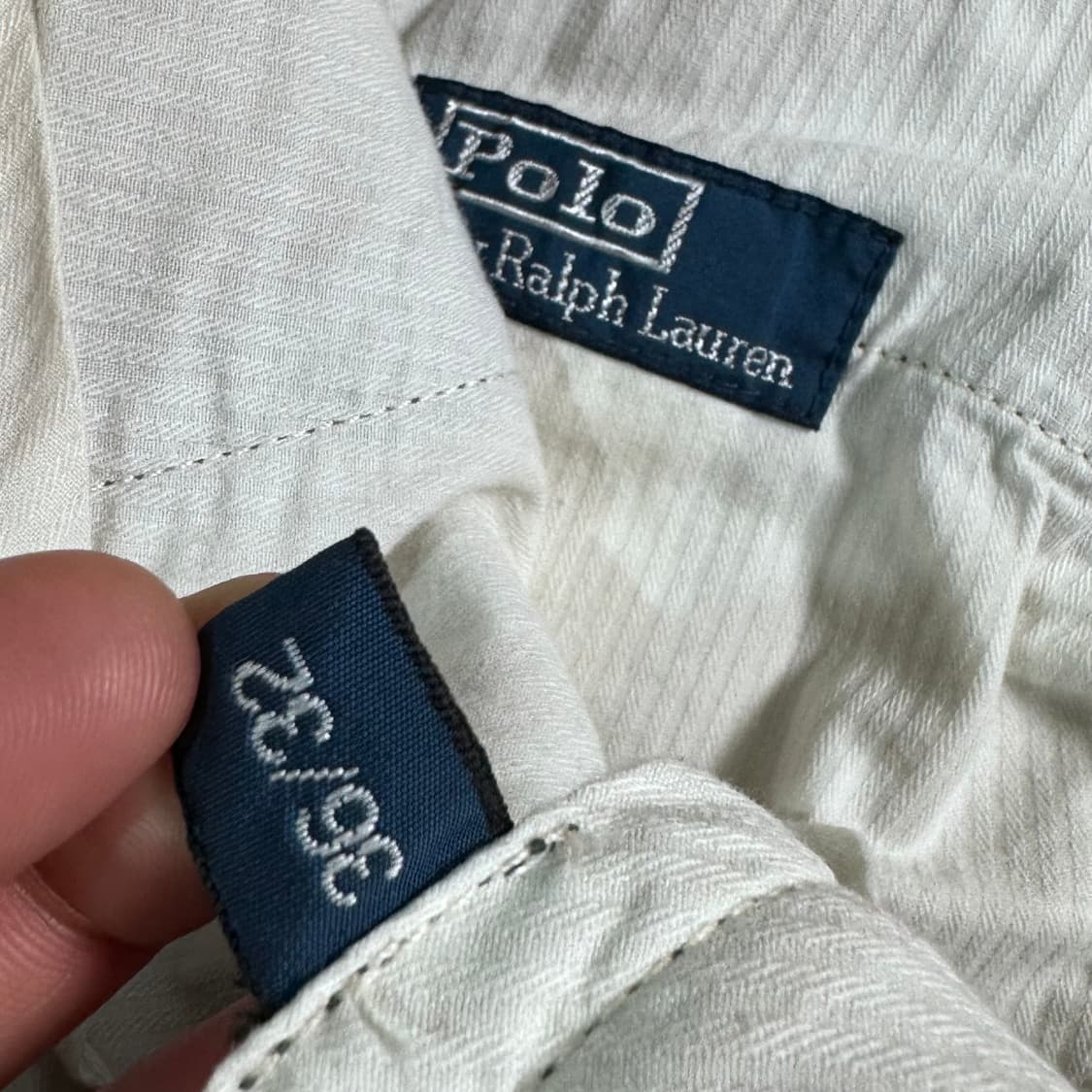 폴로 랄프로렌 자수 카키 치노 팬츠 상품이미지5