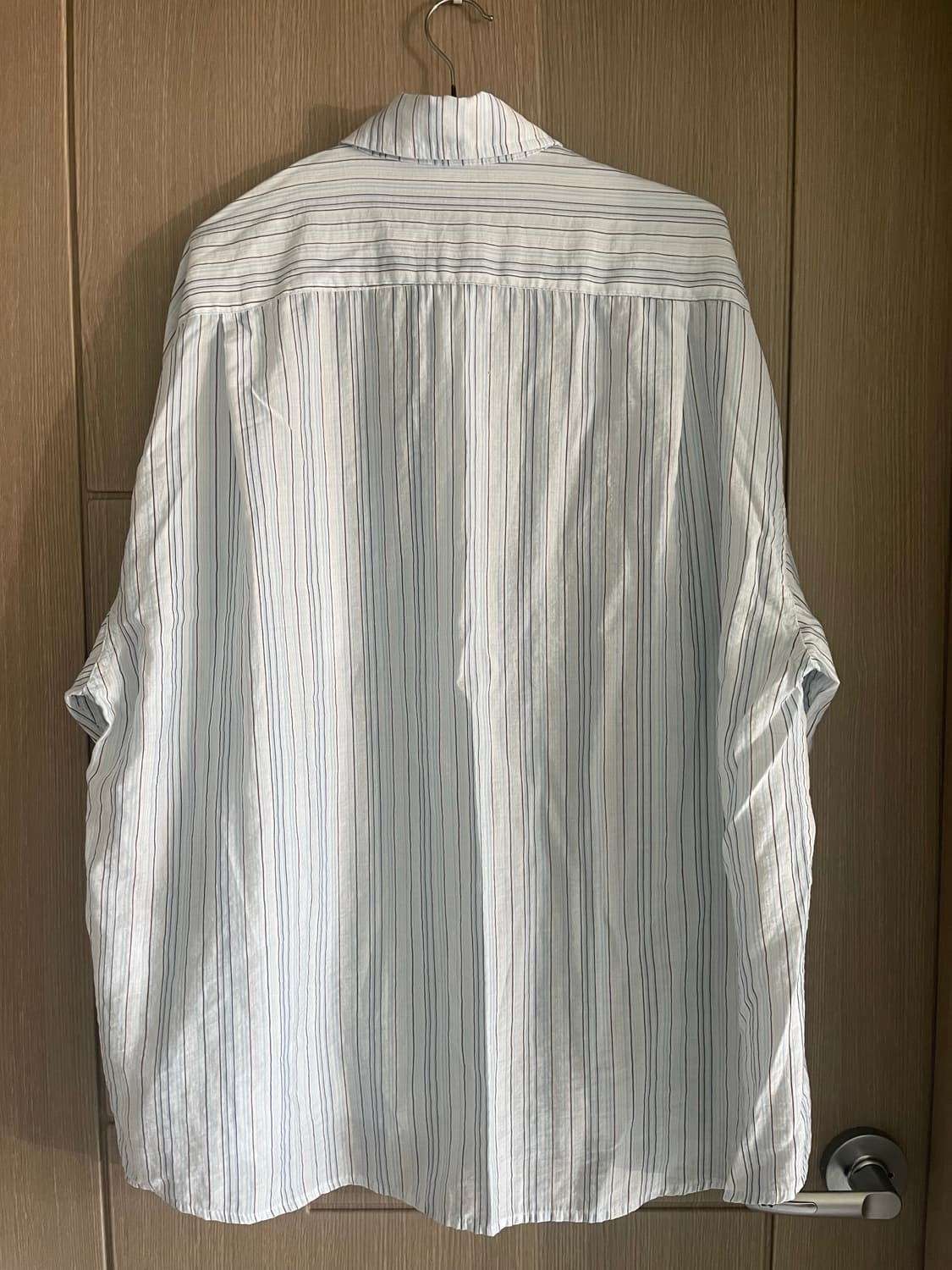 Partimento 블루 스트라이프 여름 셔츠 상품이미지4