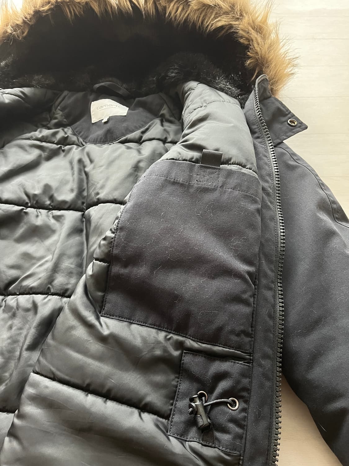 칼하트 트래퍼 파카 S사이즈 상품이미지9