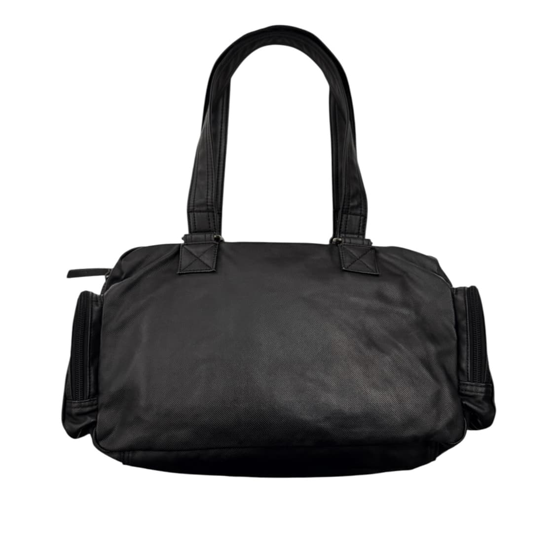 히스테릭글래머 코티드 캔버스 숄더백 블랙 상품이미지3