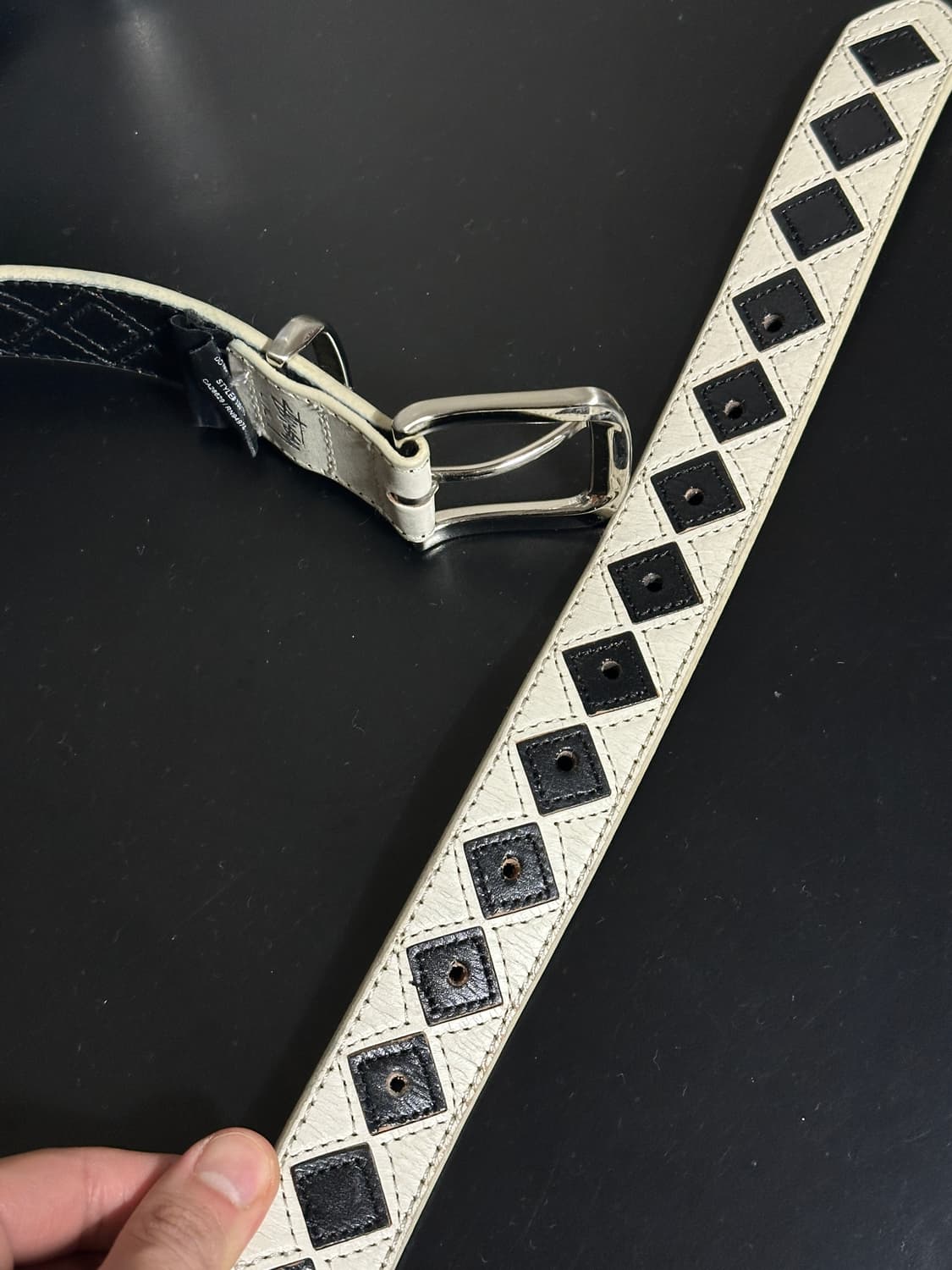 스투시 아가일 벨트 L/XL 상품이미지2