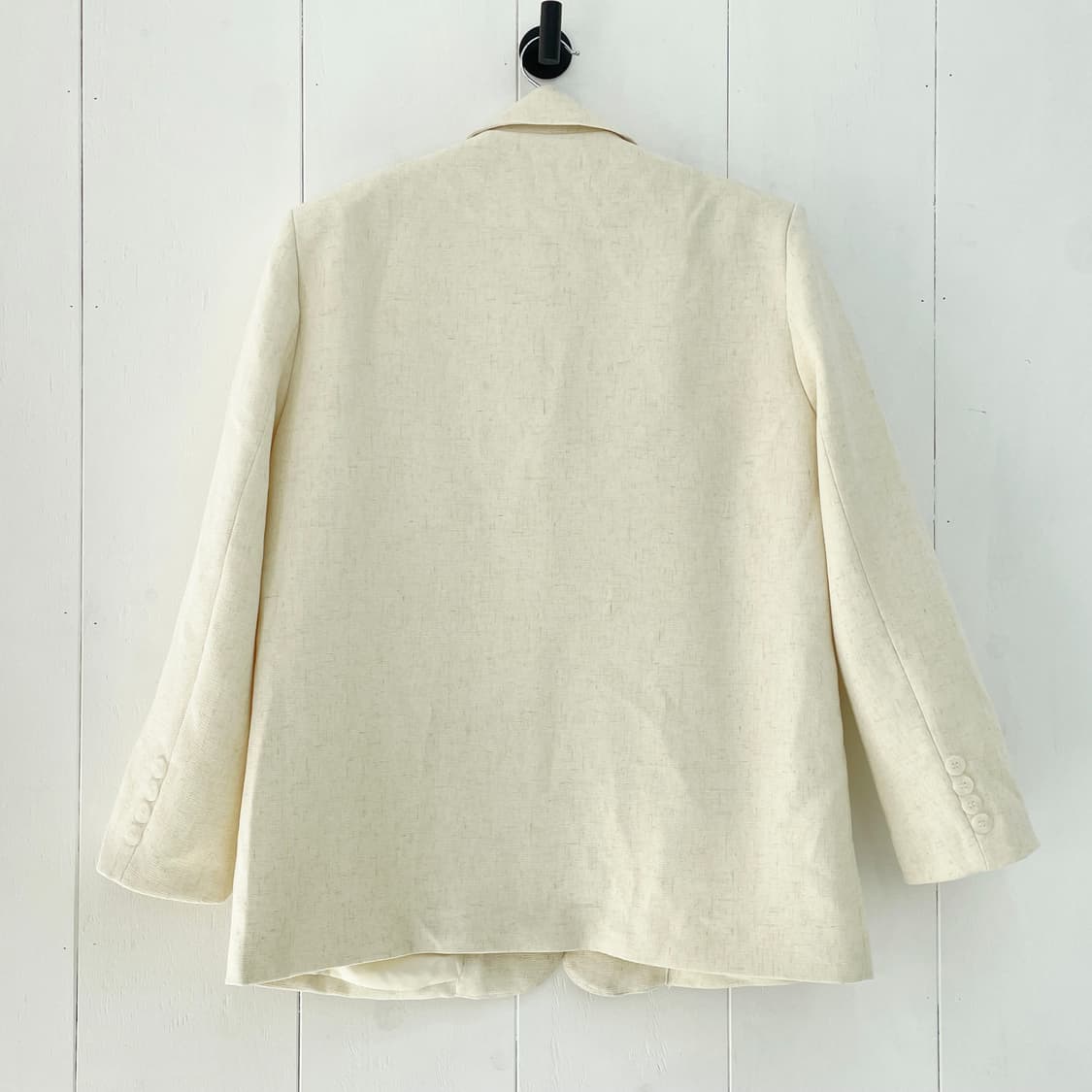 R Style 린넨 혼방 리본 포인트 자켓 상품이미지3