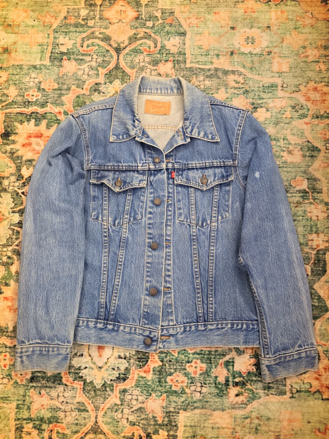 리바이스 80s 데님자켓 용자수  스카쟌자켓 상품이미지4