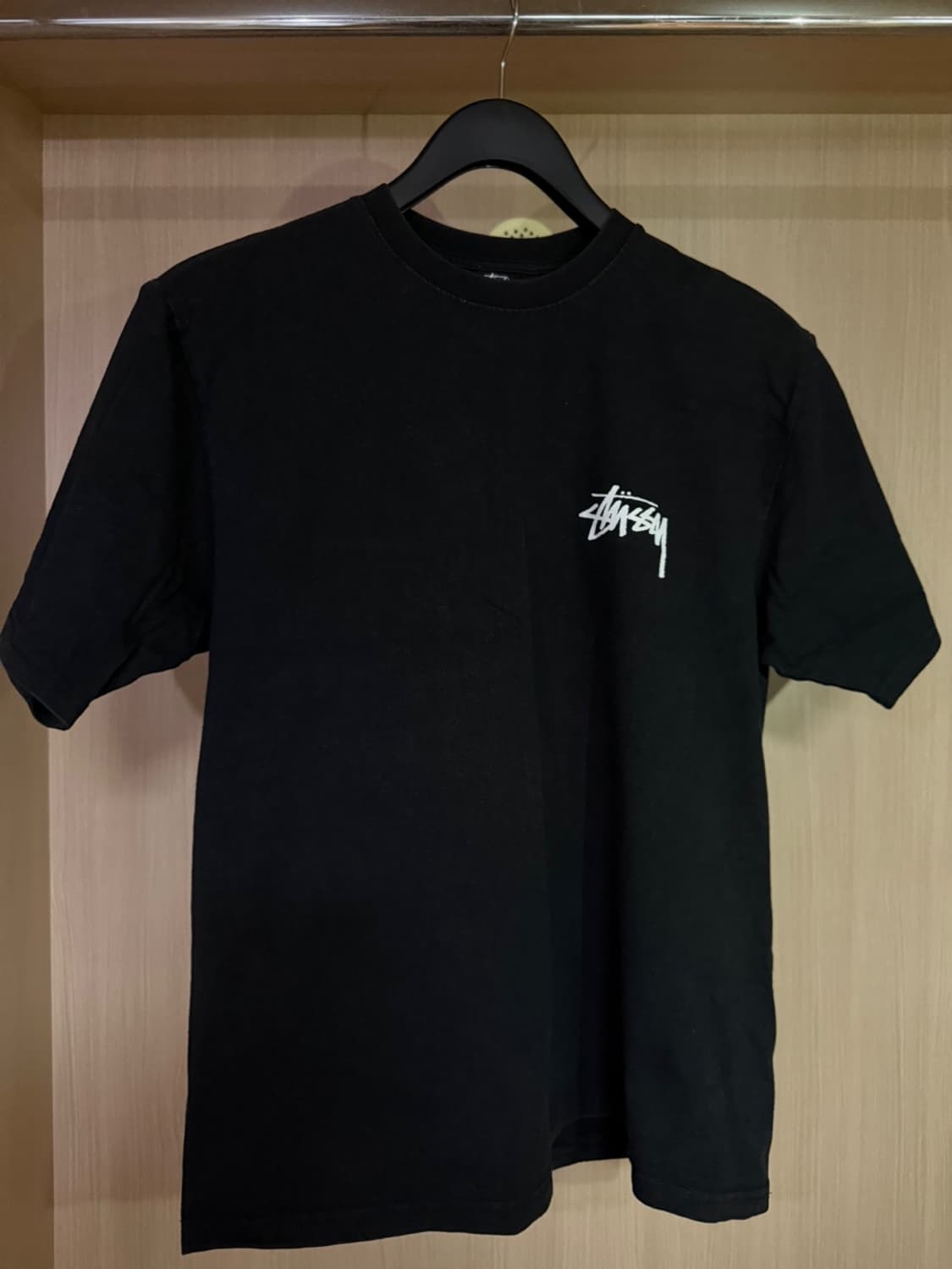 [M]Stussy fuzzy dice tee black 상품이미지1