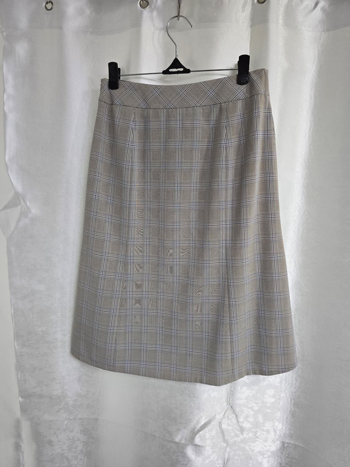 THE IZZAT 체크 A라인 미디 스커트 (1770) 상품이미지2