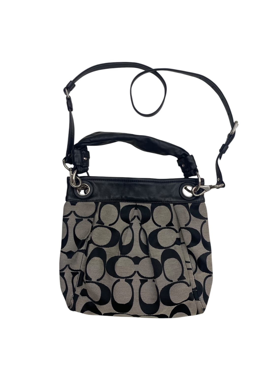 코치 y2k 시그니처 블랙 크로스백 상품이미지2