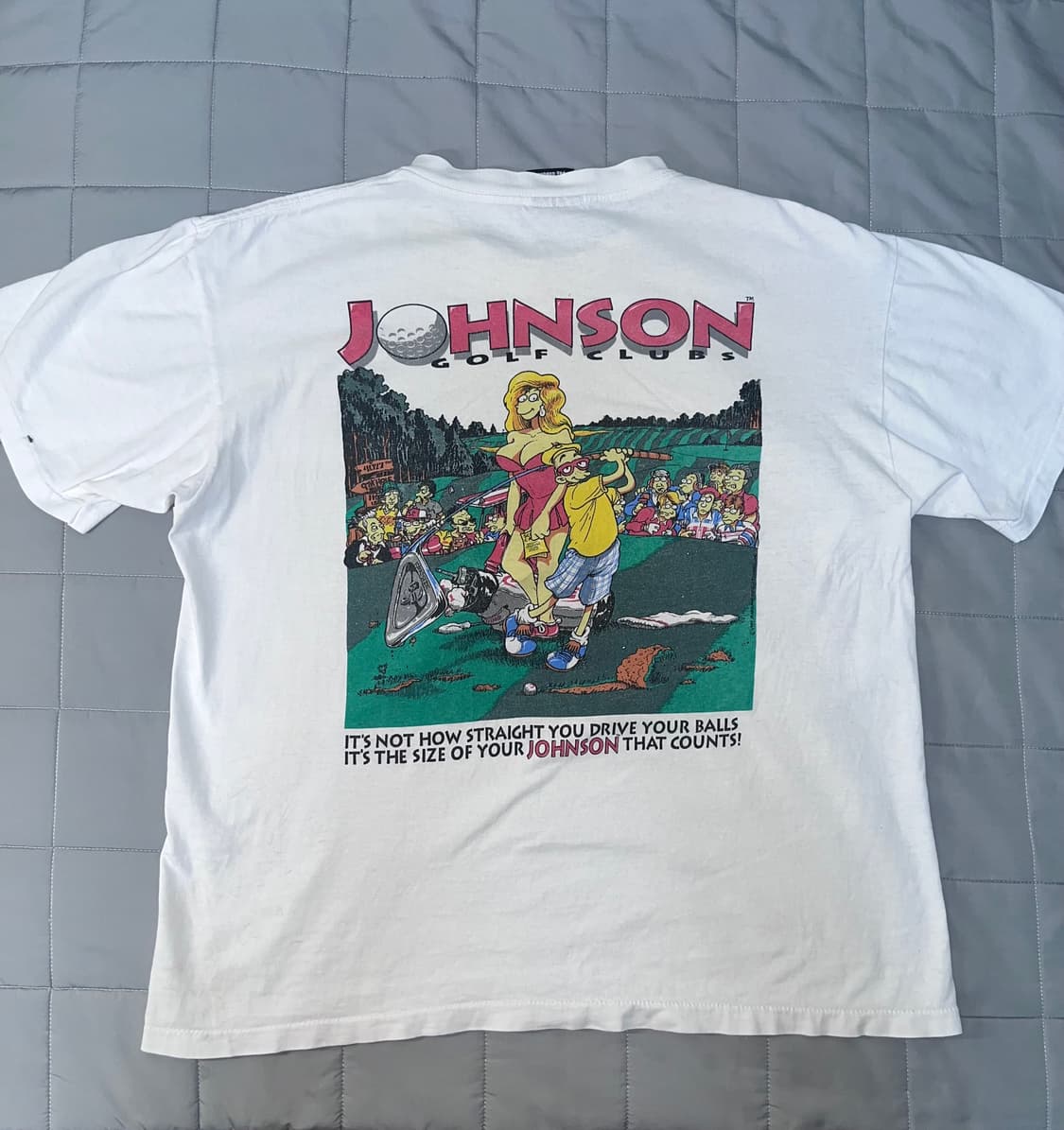 90s Big Johnson 골프 빈티지 티셔츠 상품이미지2