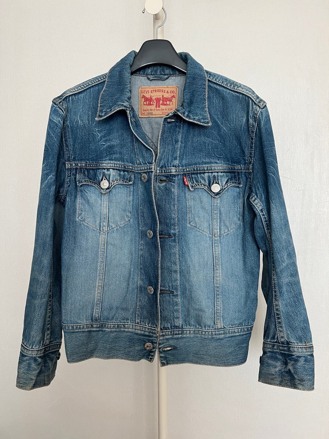 Levi's 70901 Western Denim Jacket - Medi 상품이미지1
