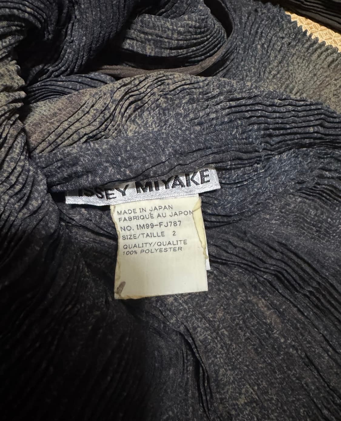 Issey Miyake pleats 이세이미야케 플리츠 가디건 2/m 상품이미지5