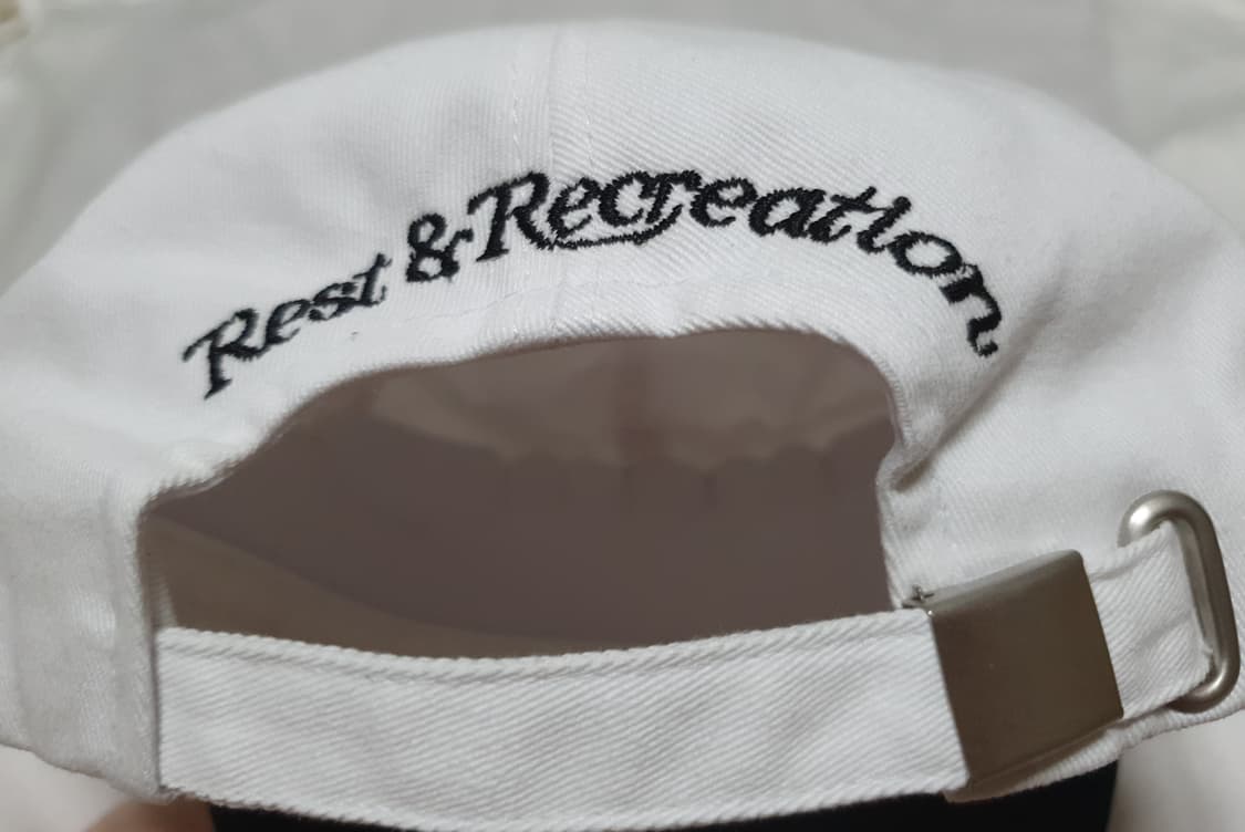 화이트 블랙 레스트앤레크레이션 볼캡 모자 상품이미지7